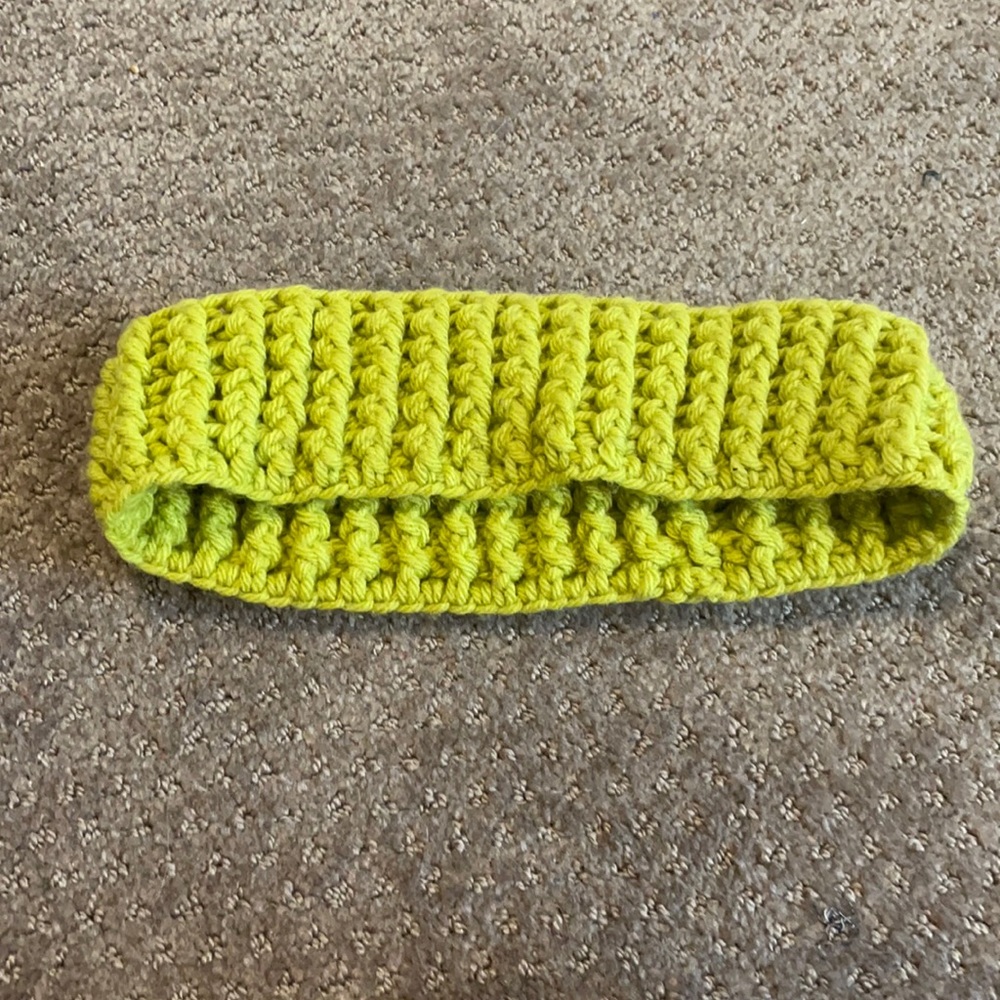 Crocheted headband